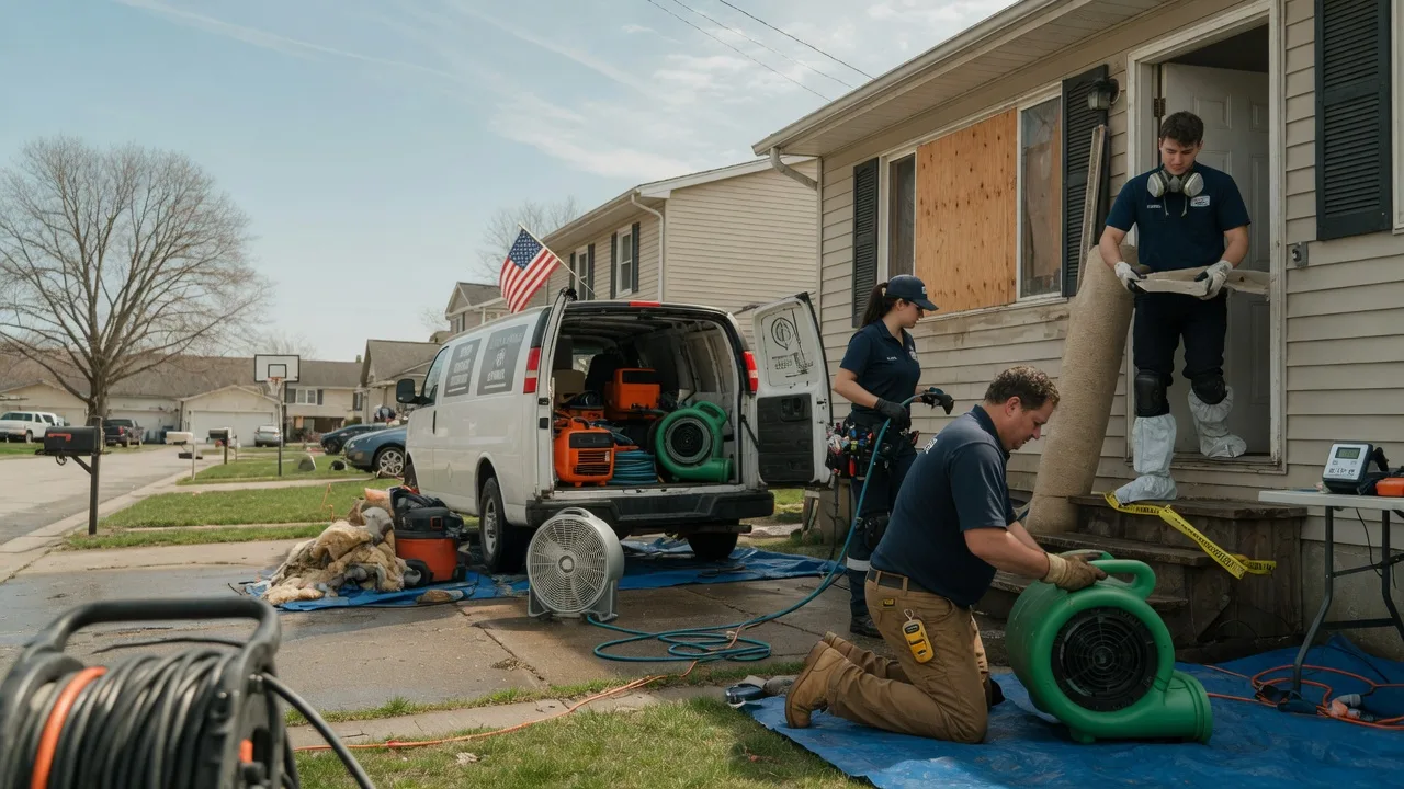 Water Damage Restoration in Huntington, AR near me